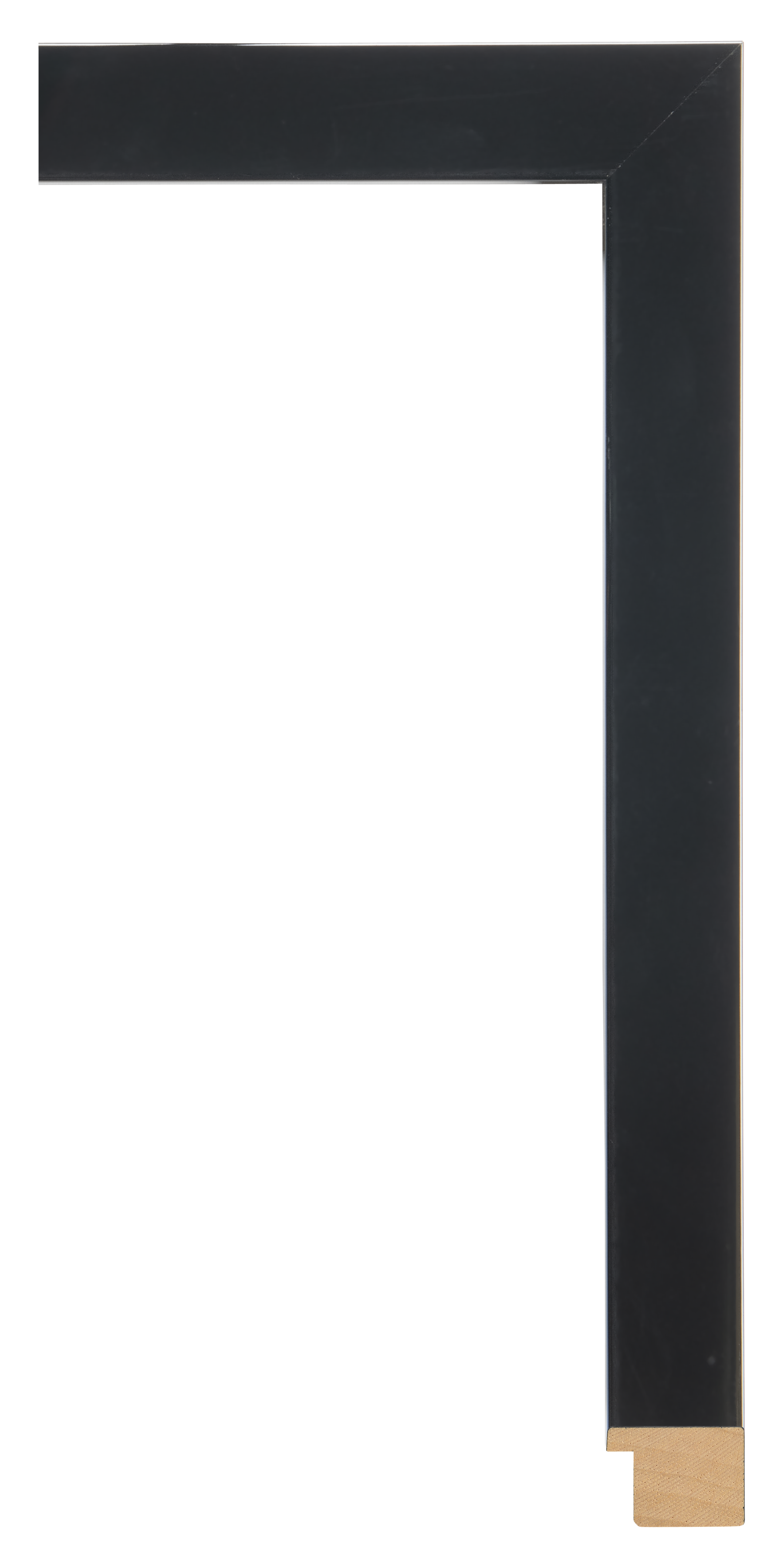 [372450]Bauhaus II Small Black Flat 1 1/4