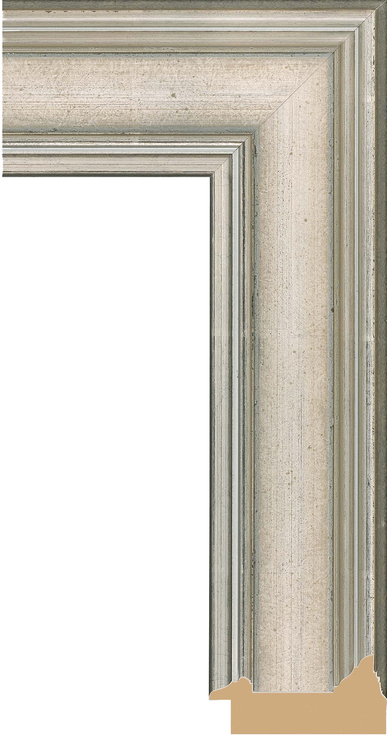 [540950]Cezanne Watergild Silver 2 7/8