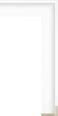 [343805]Gallery One White 1 3/4