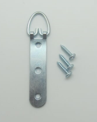[24026]LJ 3-Hole Heavy Duty Strap Hanger with Screws, 50/pk
