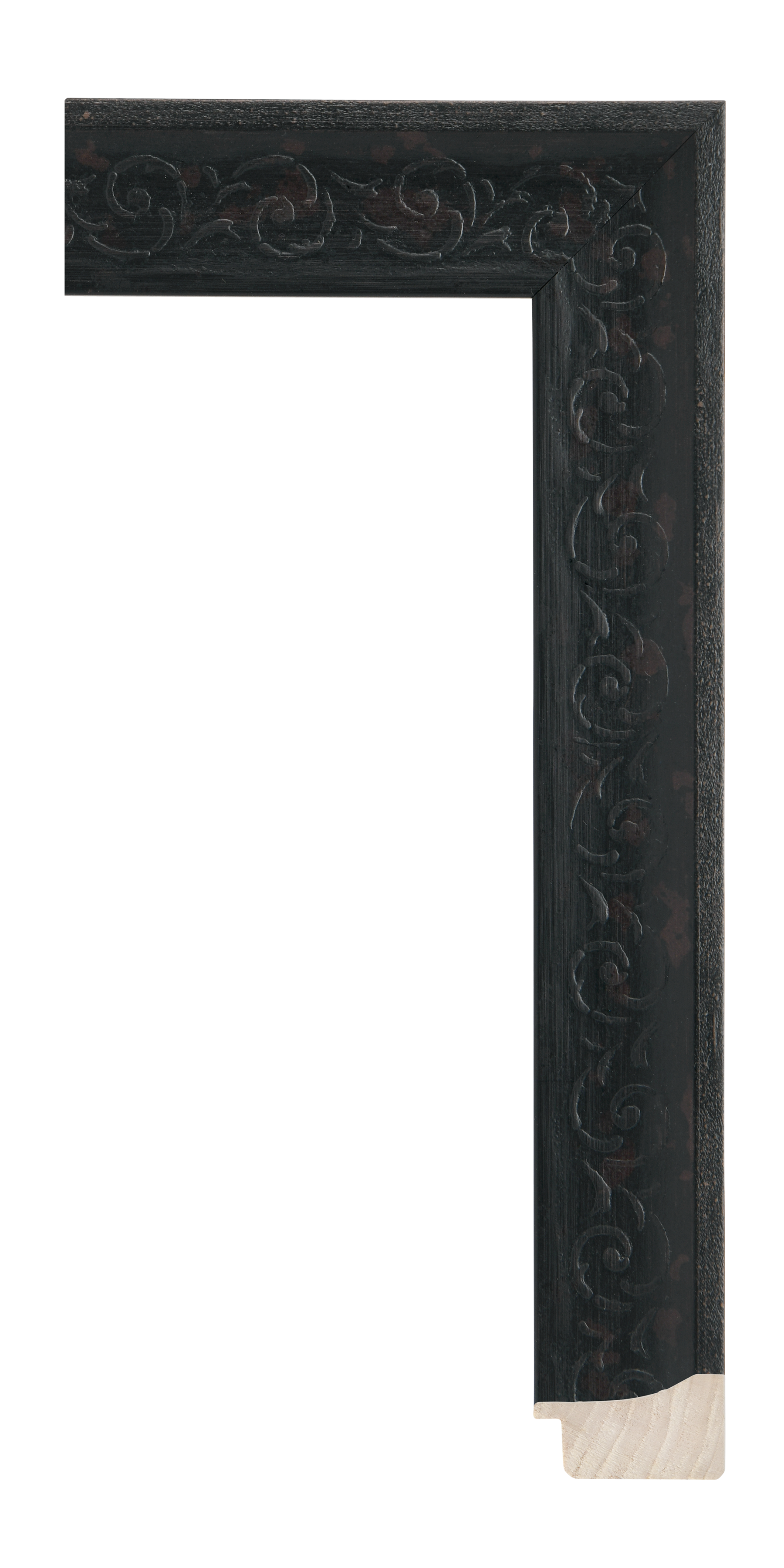 [420661]Mantilla Black 1 3/4