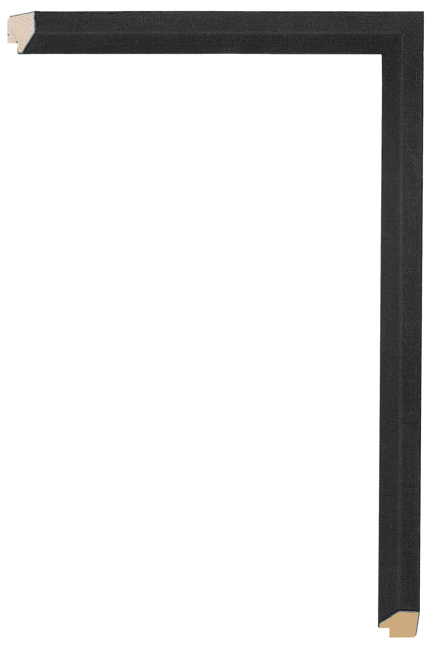 [123966]Flax Liner Black 3/4